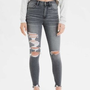 American Eagle Next level stretch super high rise